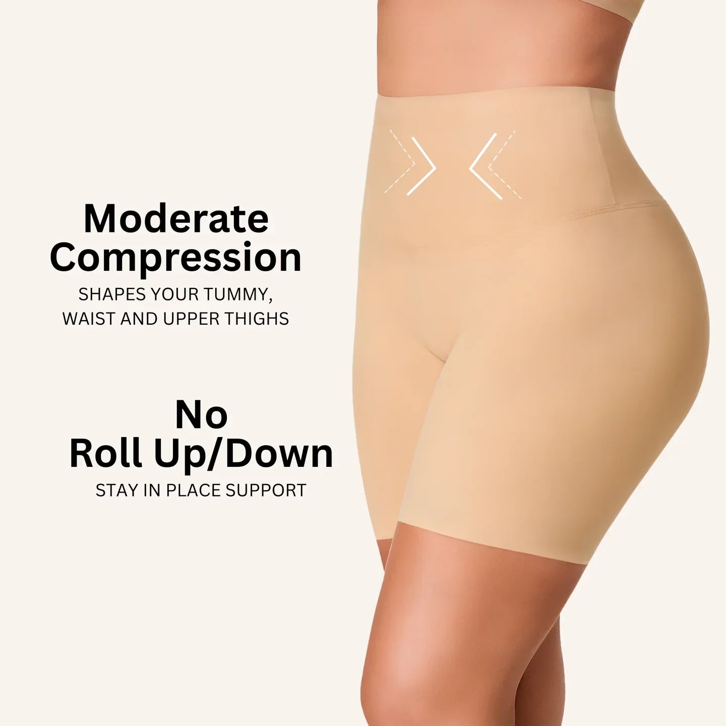 Fit FlexCurve ™ Stay-In-Place Seamless Shaper Short