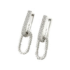 Fashion OL Sweet Cool Hot Girl Style Earrings Female Simple