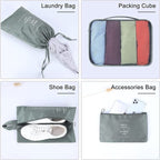 8 SET TRAVEL ORGANIZER