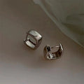 Fashion Square Small And Versatile Earrings For Women
