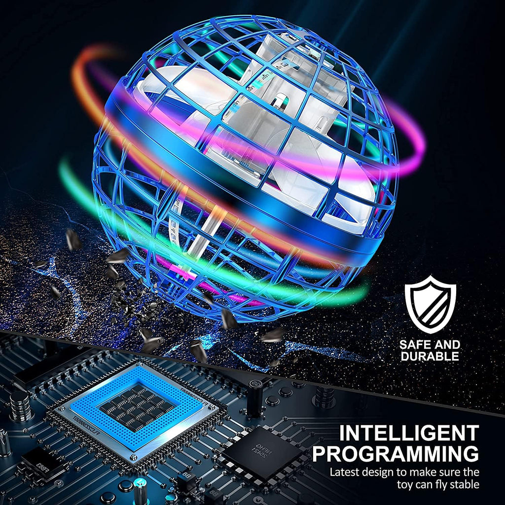 Magic Flying Orb Ball – RGB Hand-Controlled Mini Drone