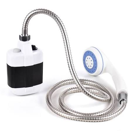PureFlow™ Outdoor Camping Shower – 6000mAh Battery