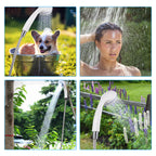 PureFlow™ Outdoor Camping Shower – 6000mAh Battery